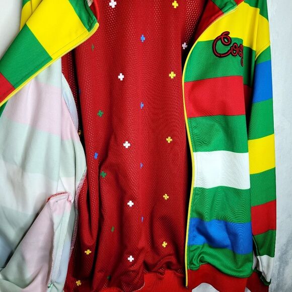 COOGI Multicolor Striped Full Zip Hoodie Size XXL - Picture 7 of 12